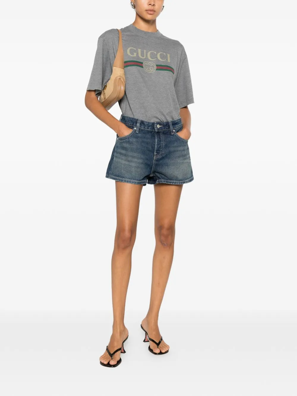 Logo Cotton T-Shirt sold by Wanan Luxury product image thumbnail 2