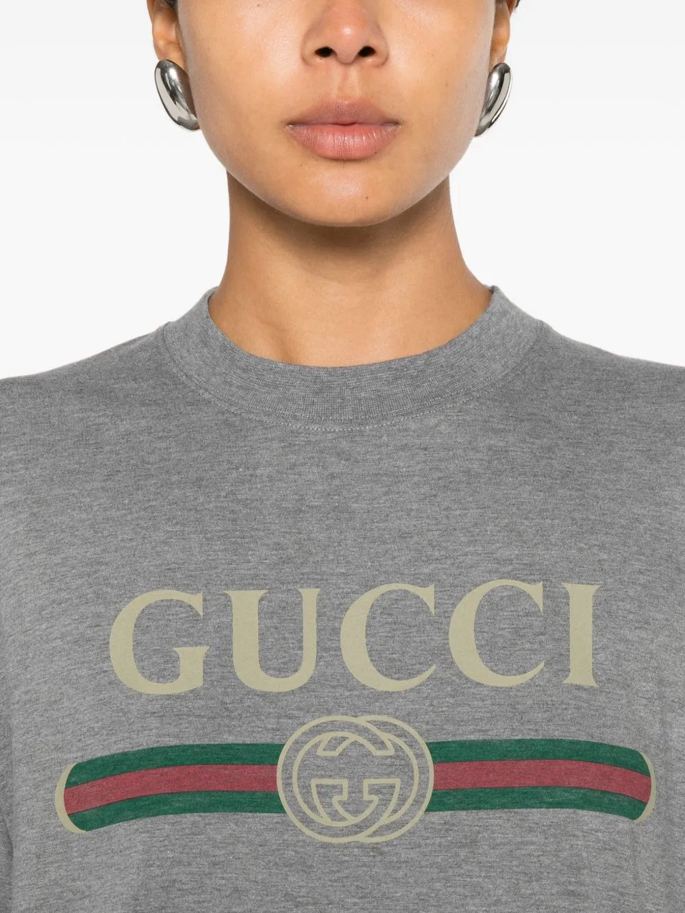 Logo Cotton T-Shirt sold by Wanan Luxury product image thumbnail 4