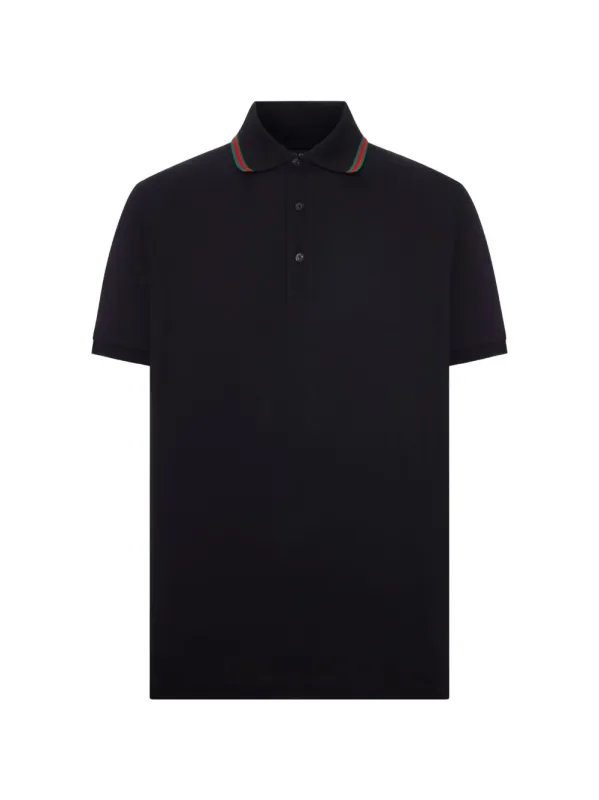 Cotton Polo Shirt made by Gucci
