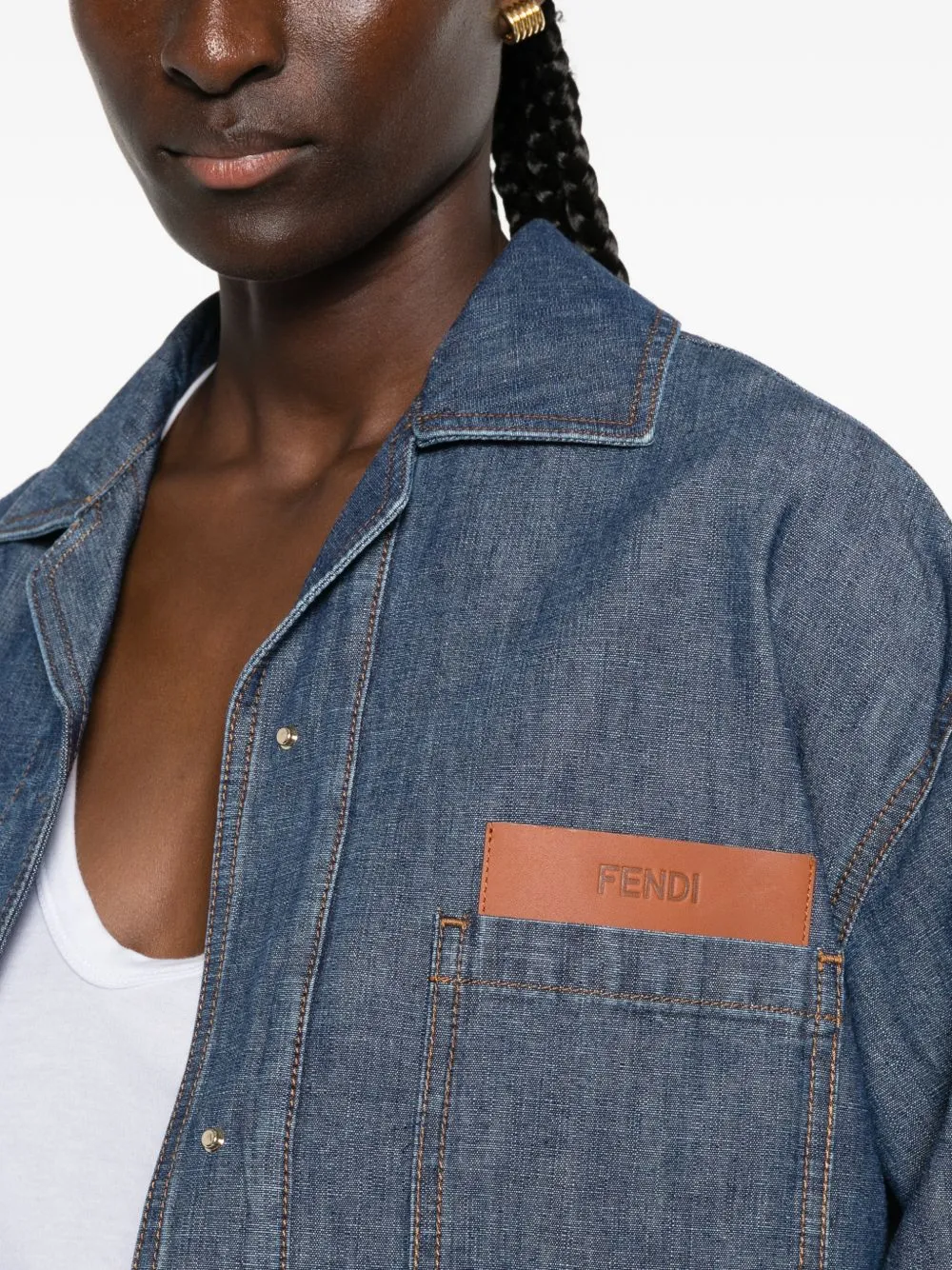 Denm Jacket sold by Wanan Luxury product image thumbnail 3