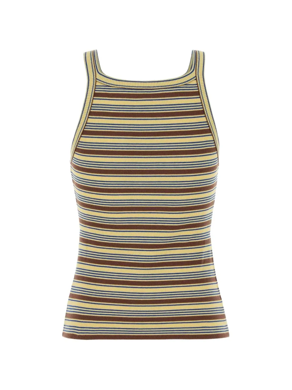 Striped Cotton Tank Top sold by Wanan Luxury product image thumbnail 2
