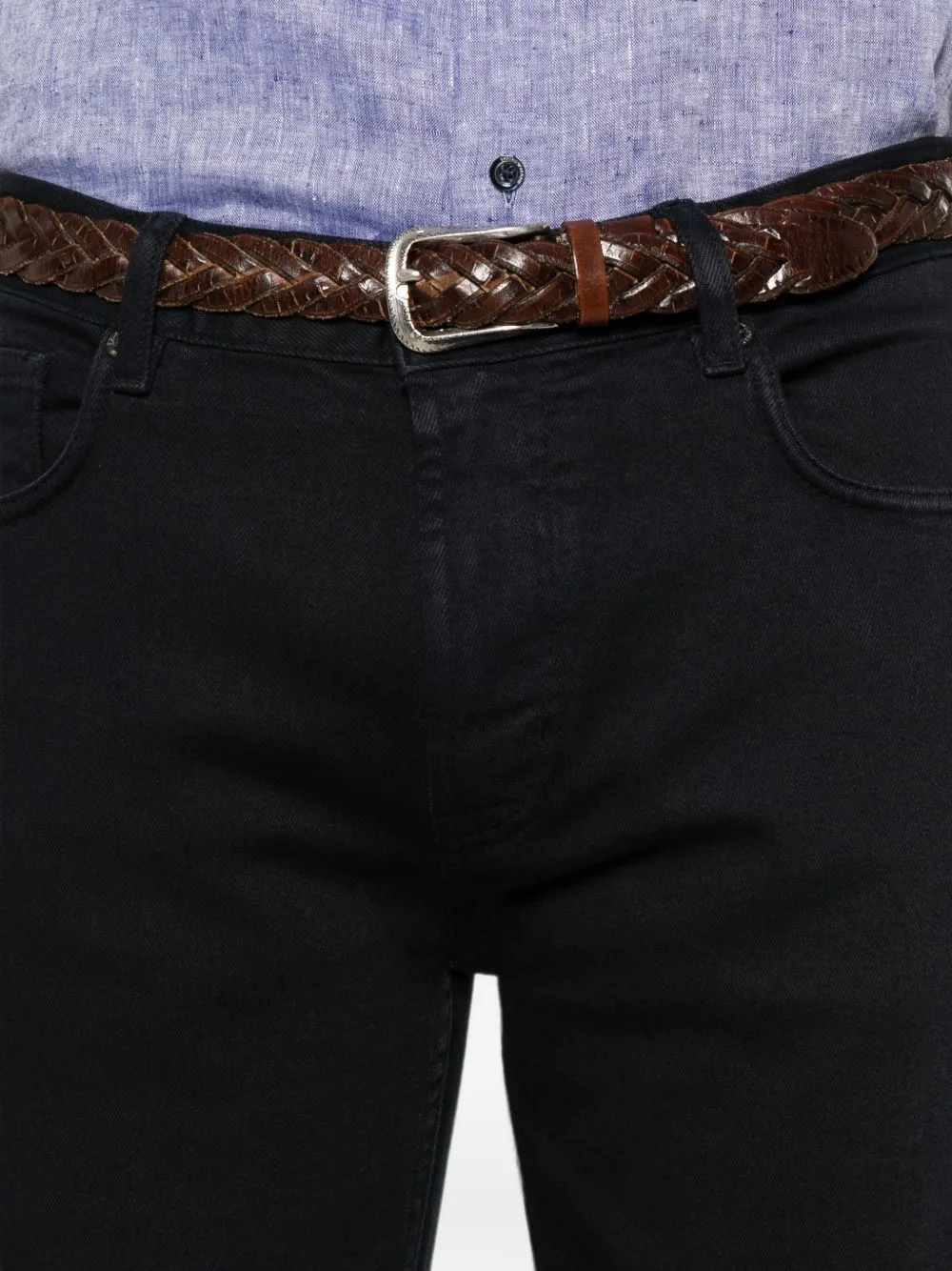 Slim Fit Denim Jeasn sold by Wanan Luxury product image thumbnail 3