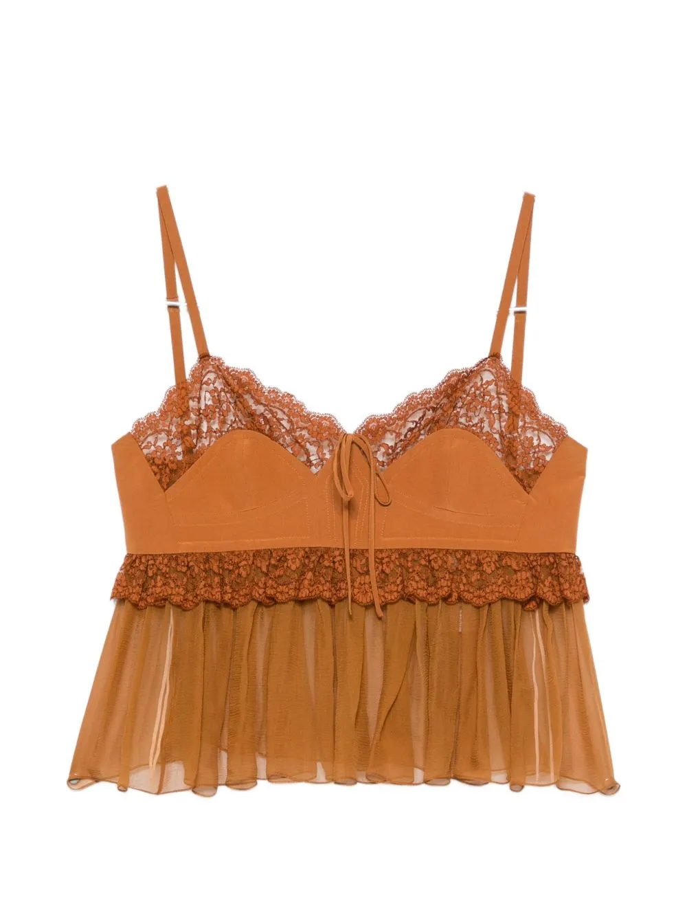 Silk Laced Top sold by Wanan Luxury