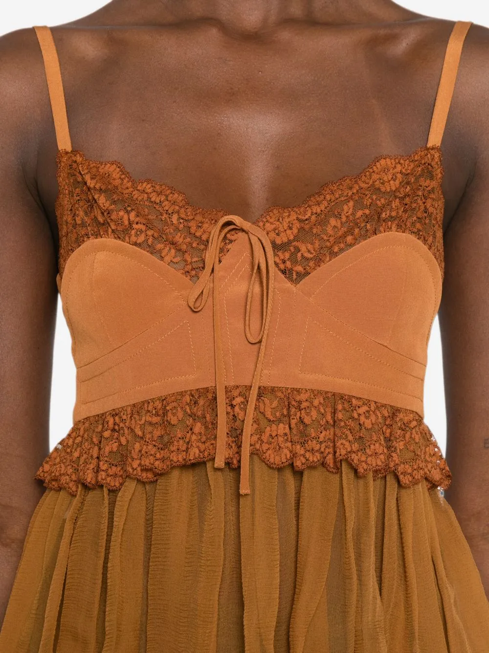 Silk Laced Top sold by Wanan Luxury product image thumbnail 5