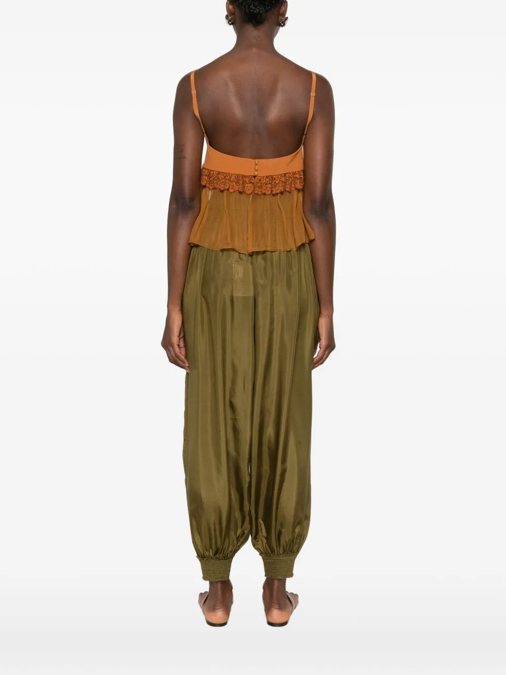 Silk Laced Top sold by Wanan Luxury product image thumbnail 2