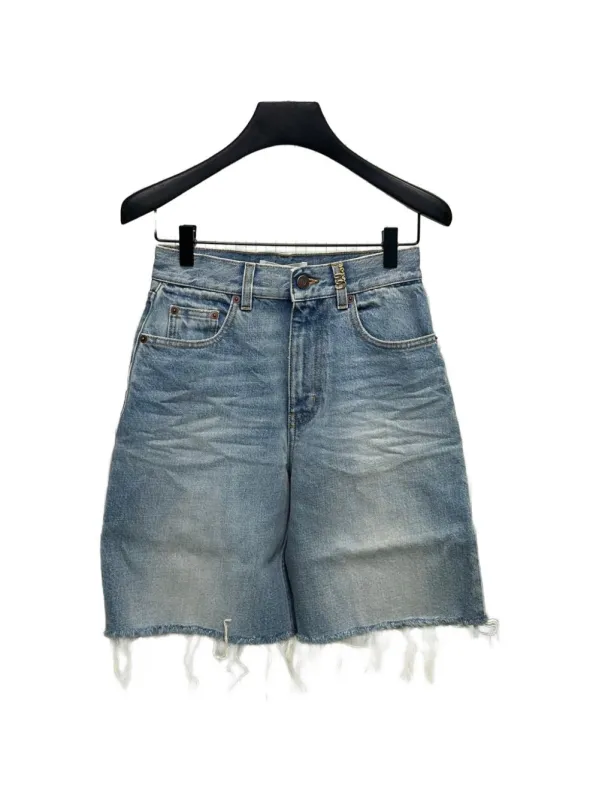 Denim Bermuda Shorts made by Chloe
