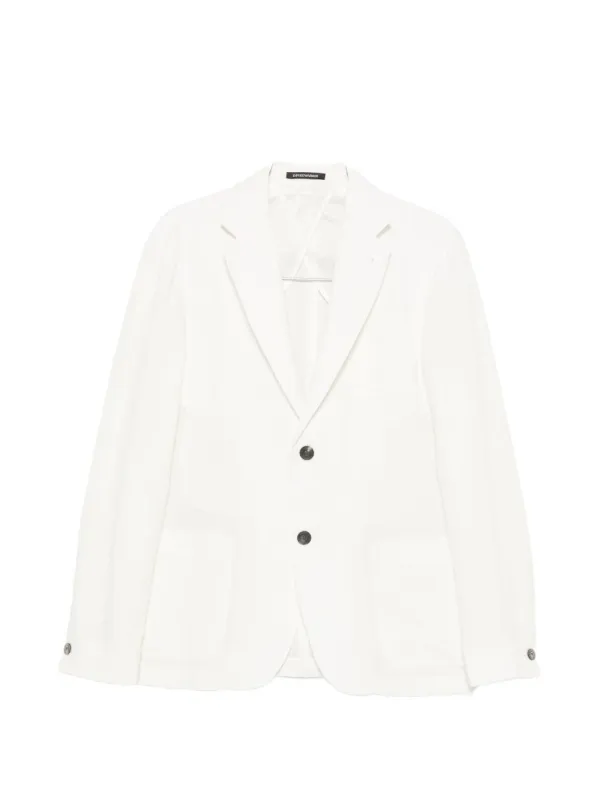 Line Single-Breasted Jacket made by Emporio Armani