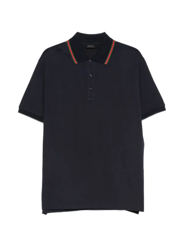 Cotton Polo Shirt made by Gucci