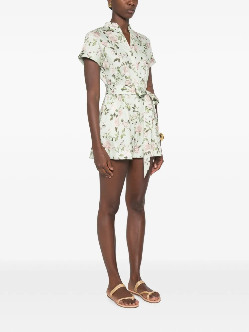 Lucy Printed Playsuit sold by Wanan Luxury product image thumbnail 3