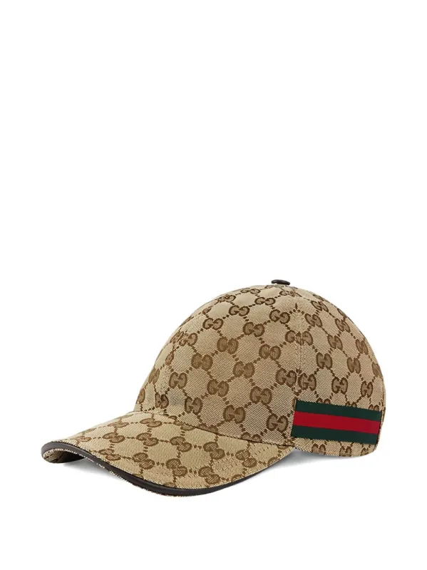 Web Detail Gg Baseball Cap made by Gucci