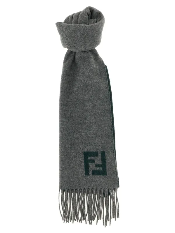 Double-Sided Scarf Scarves And Foulards Multicolor made by Fendi