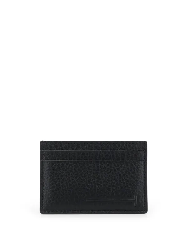 Leather Card Holder With Embossed Logo made by Tom Ford