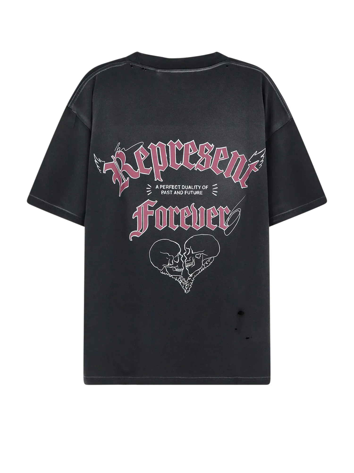 Used-Effect Cotton T-Shirt sold by Wanan Luxury product image thumbnail 2