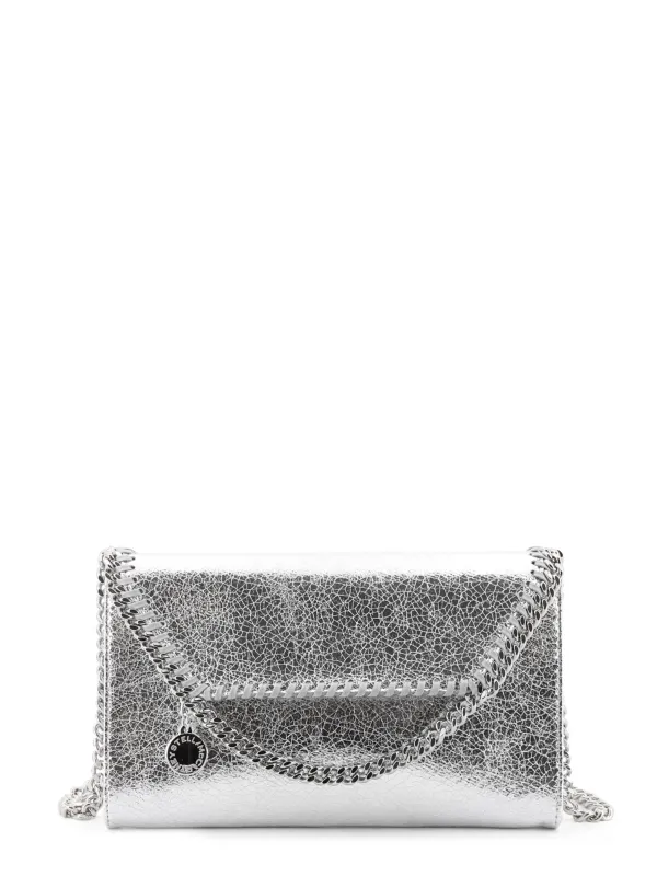 Falabella Metallic Fabric Crossbody Bag made by Stella McCartney