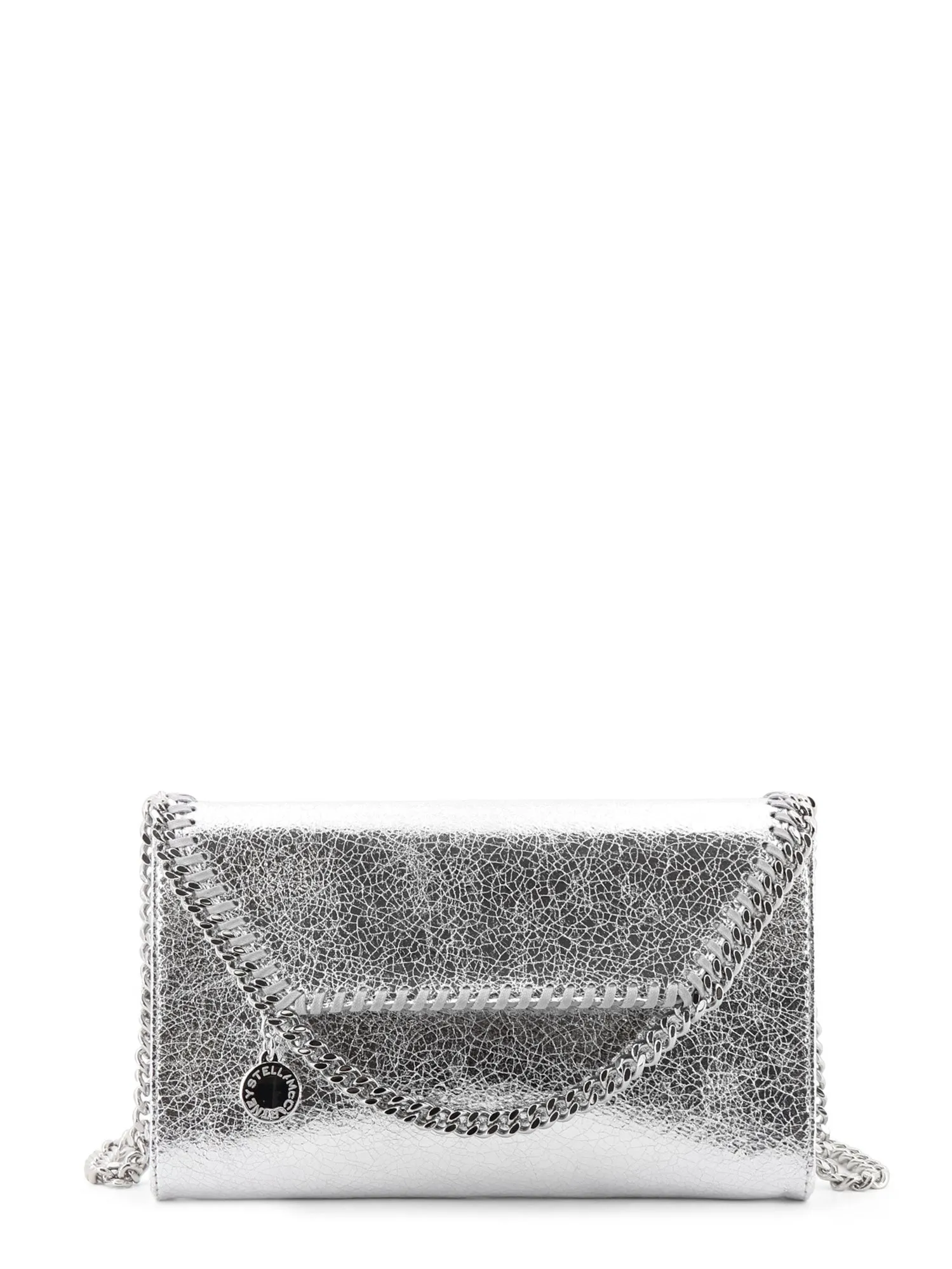Falabella Metallic Fabric Crossbody Bag sold by Wanan Luxury