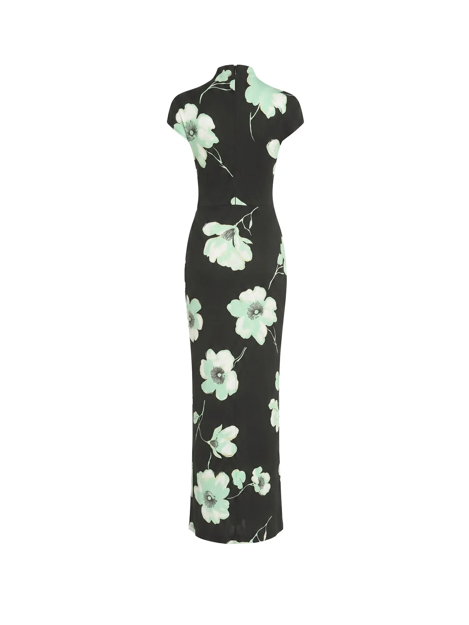 Viscose Dress With Sakura Print sold by Wanan Luxury product image thumbnail 2