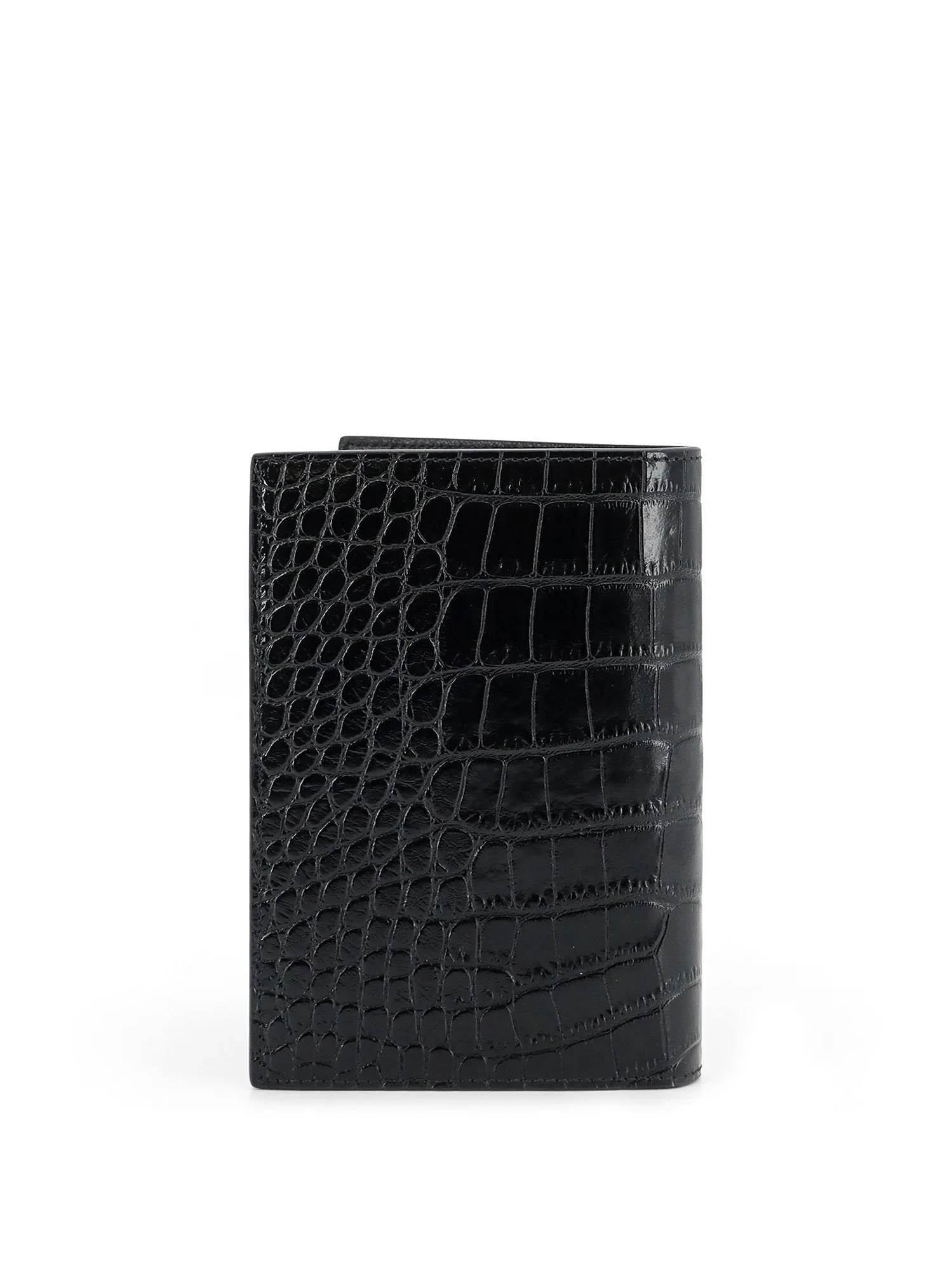 Leather Wallet With Crocodile Print sold by Wanan Luxury product image thumbnail 2
