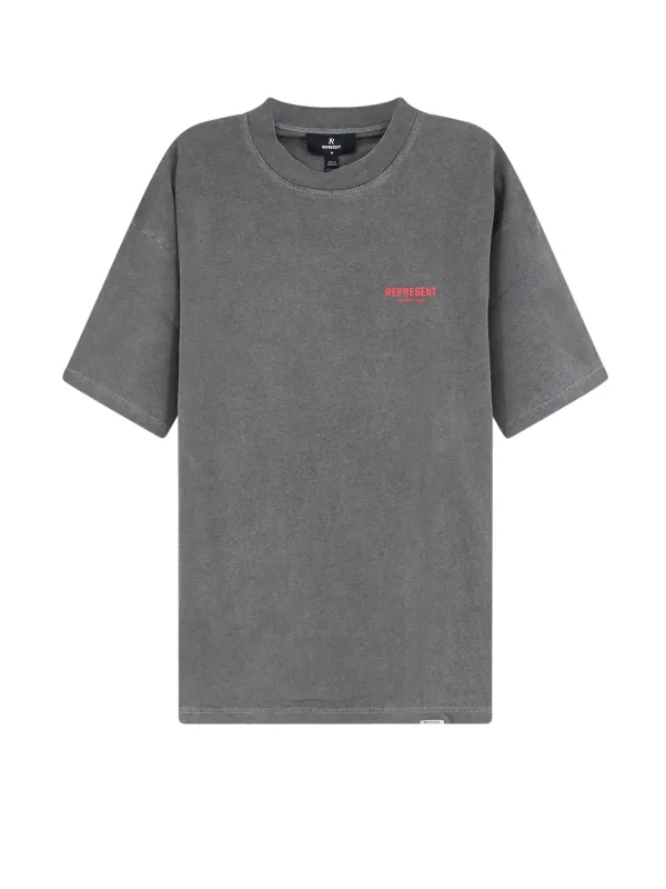 Cotton T-Shirt With Front Print made by Represent