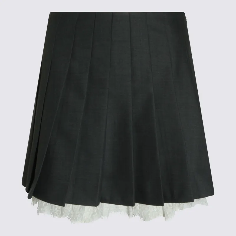 Skirts Grey made by Self-Portrait