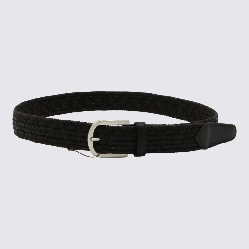 Belts Brown made by Canali