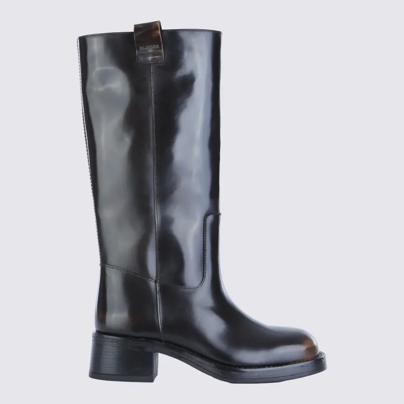 Boots Brown made by Alohas