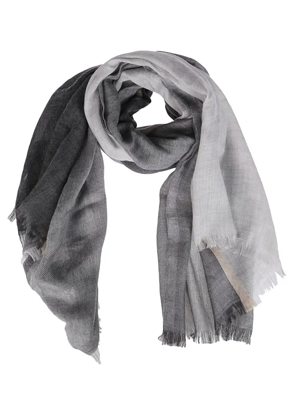 Scarfs Grey made by Brunello Cucinelli