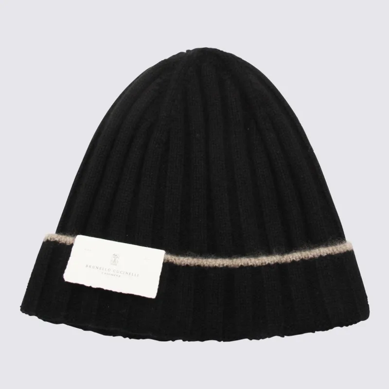 Hats Black made by Brunello Cucinelli