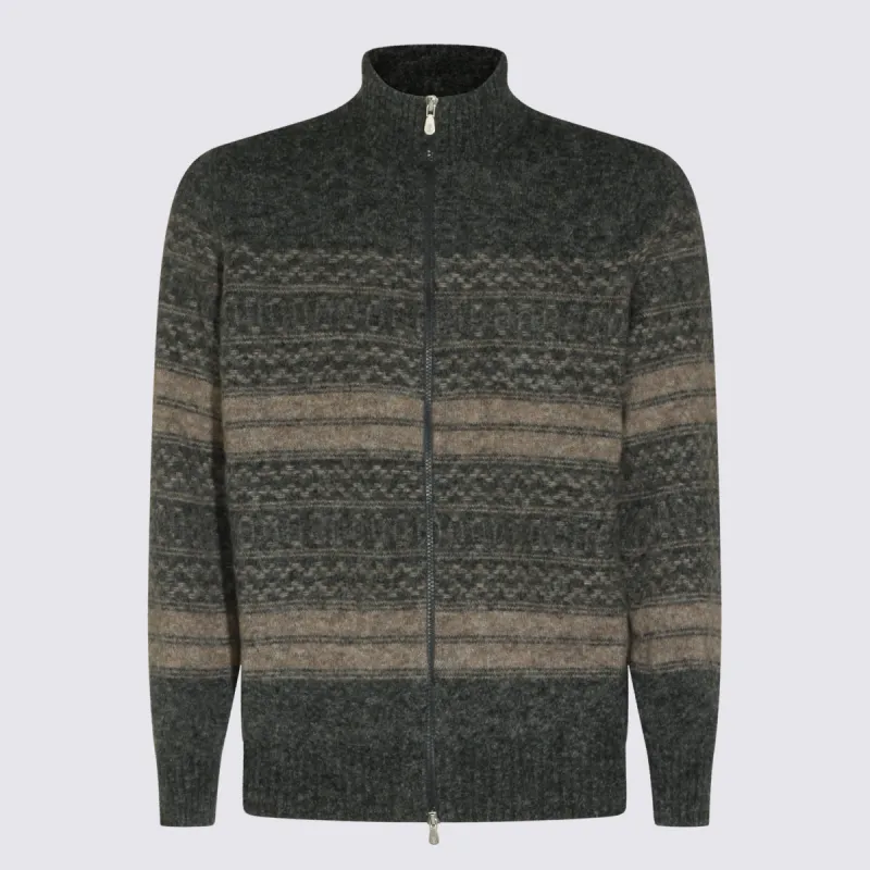 Sweaters Carbon made by Brunello Cucinelli