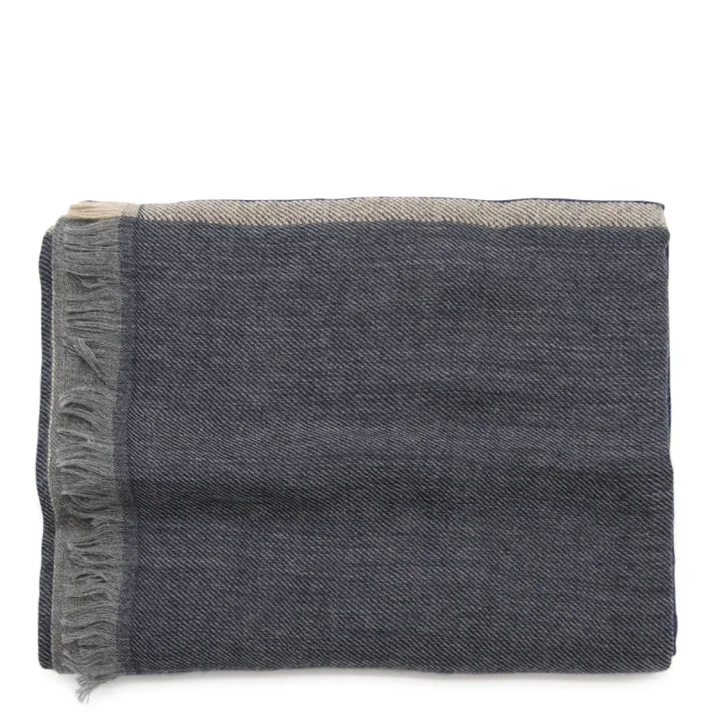 Scarfs Navy made by Brunello Cucinelli