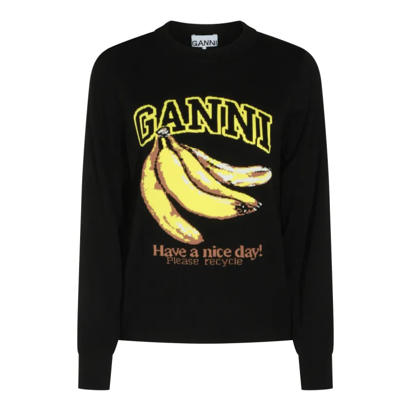 Sweaters Black made by Ganni