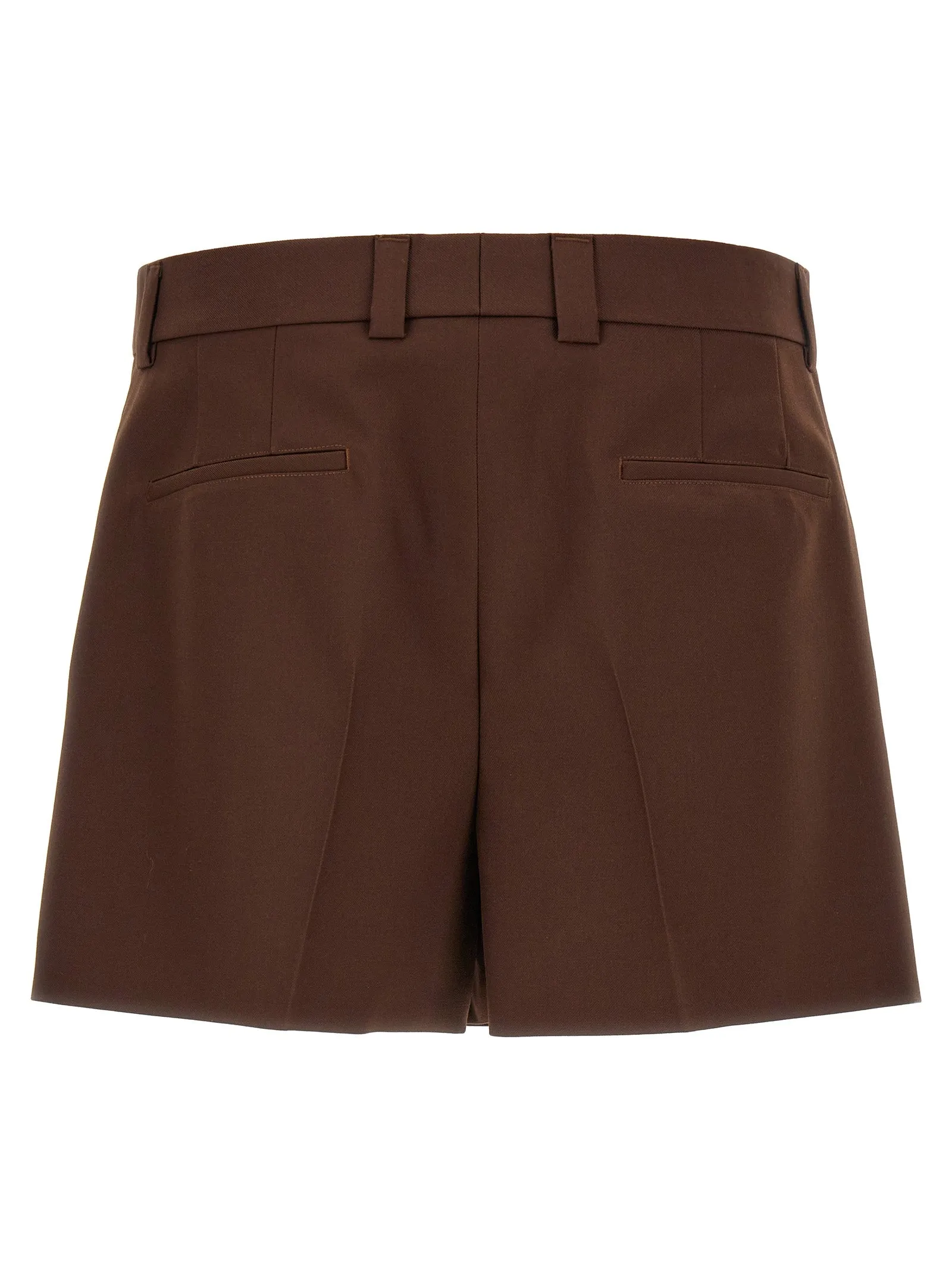 Wool Shorts Bermuda And Short Brown sold by Wanan Luxury product image thumbnail 2