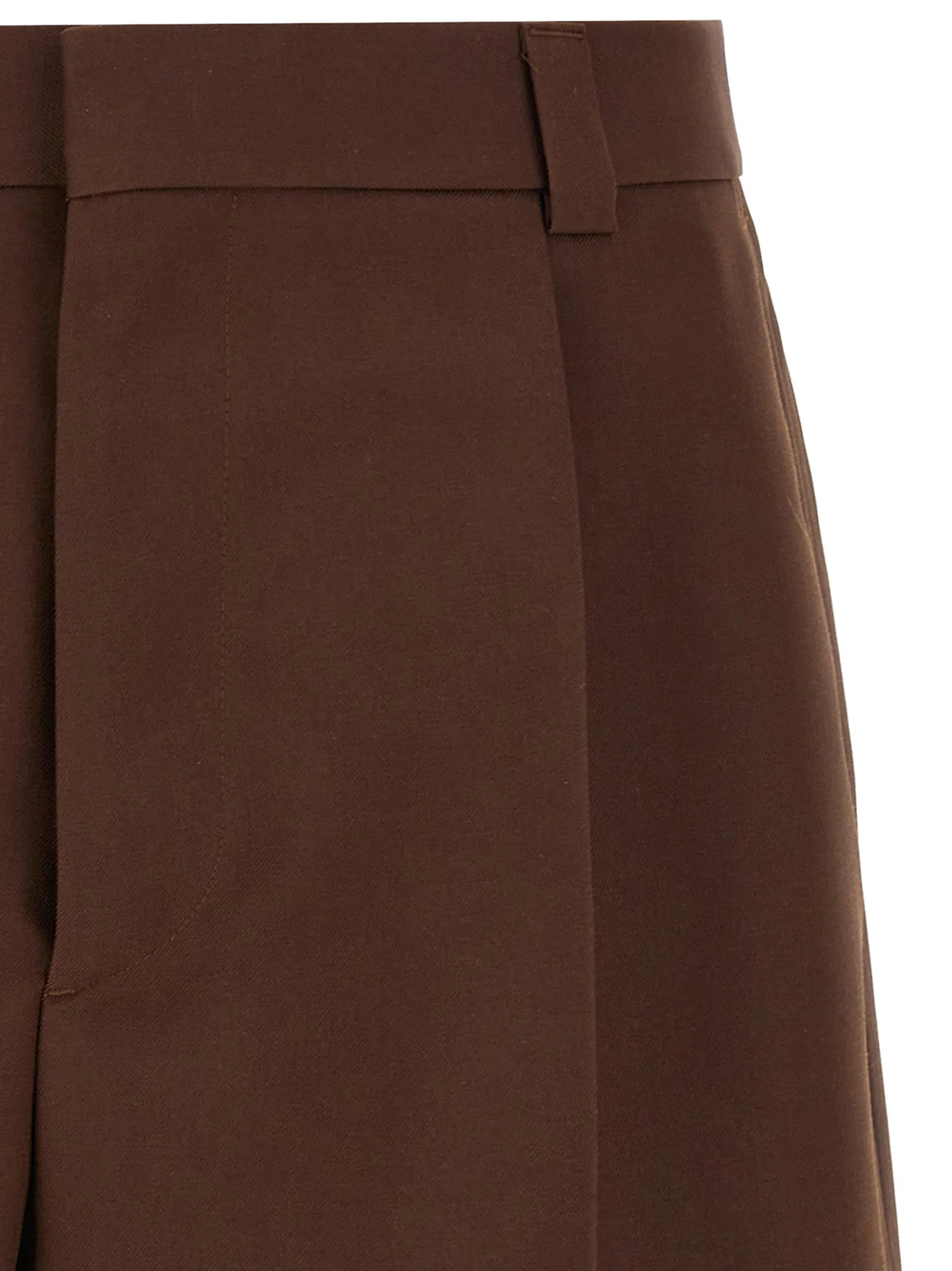 Wool Shorts Bermuda And Short Brown sold by Wanan Luxury product image thumbnail 3
