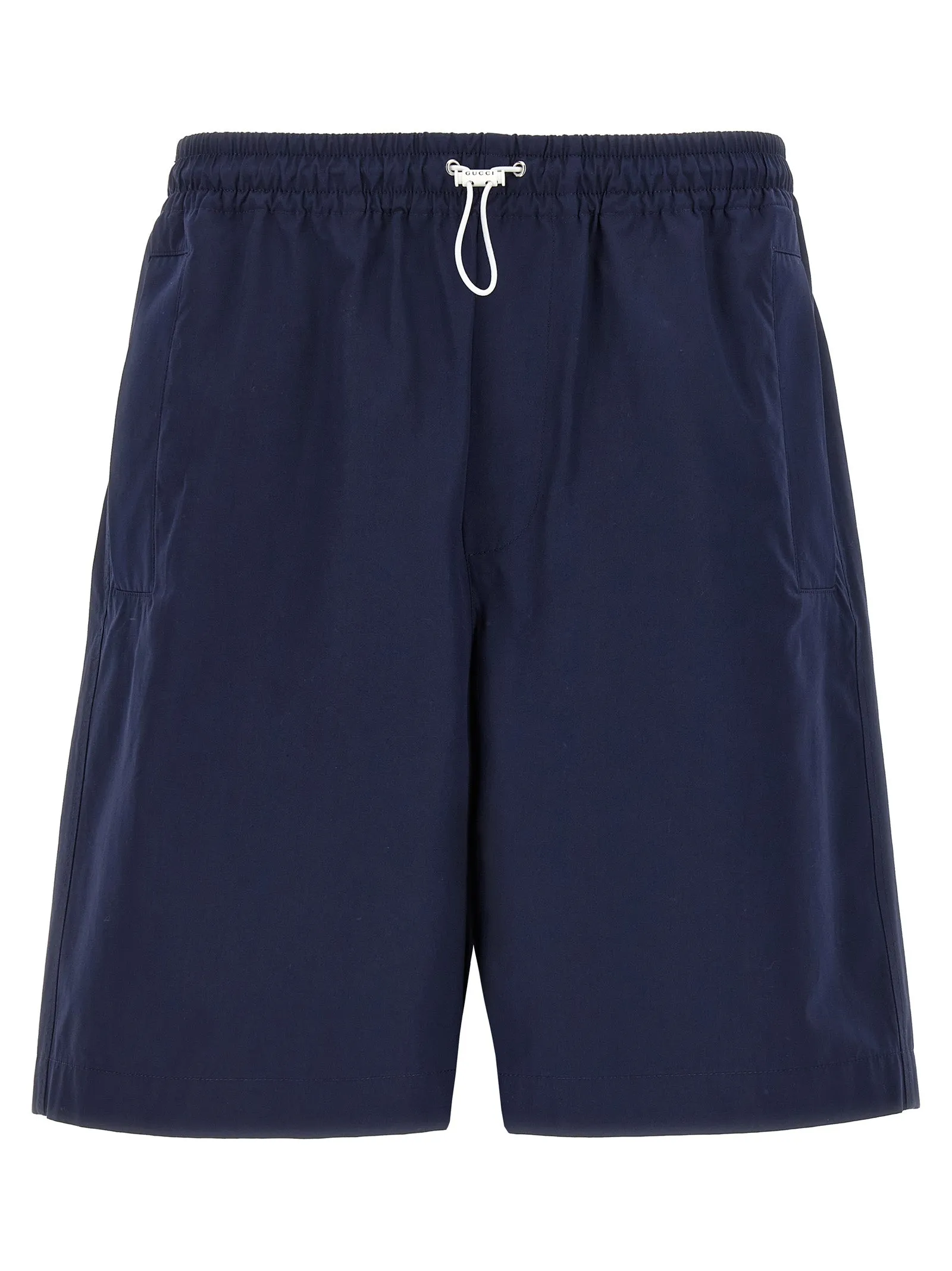 Cotton Bermuda Shorts Bermuda And Short Blue sold by Wanan Luxury