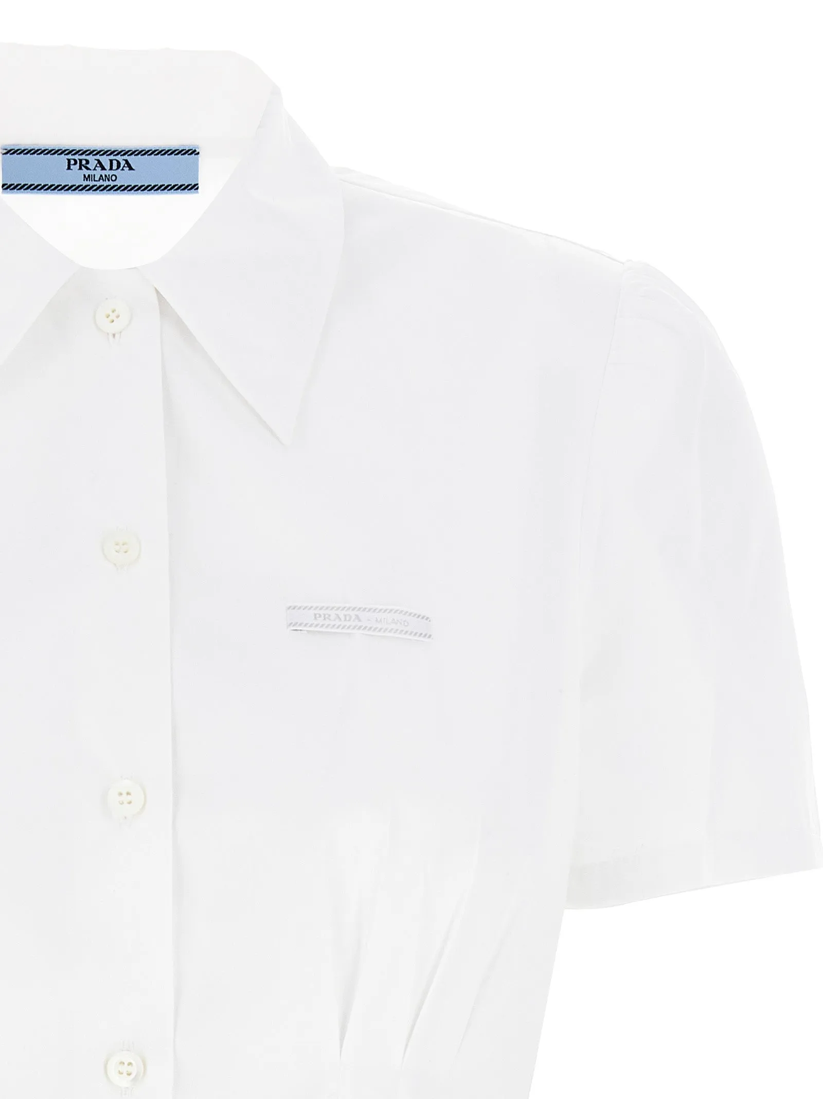 Pleated Shirt Shirt And Blouse White sold by Wanan Luxury product image thumbnail 3