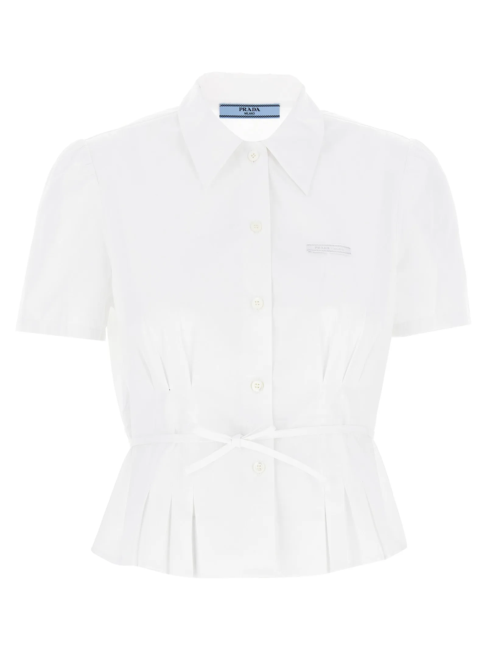 Pleated Shirt Shirt And Blouse White sold by Wanan Luxury