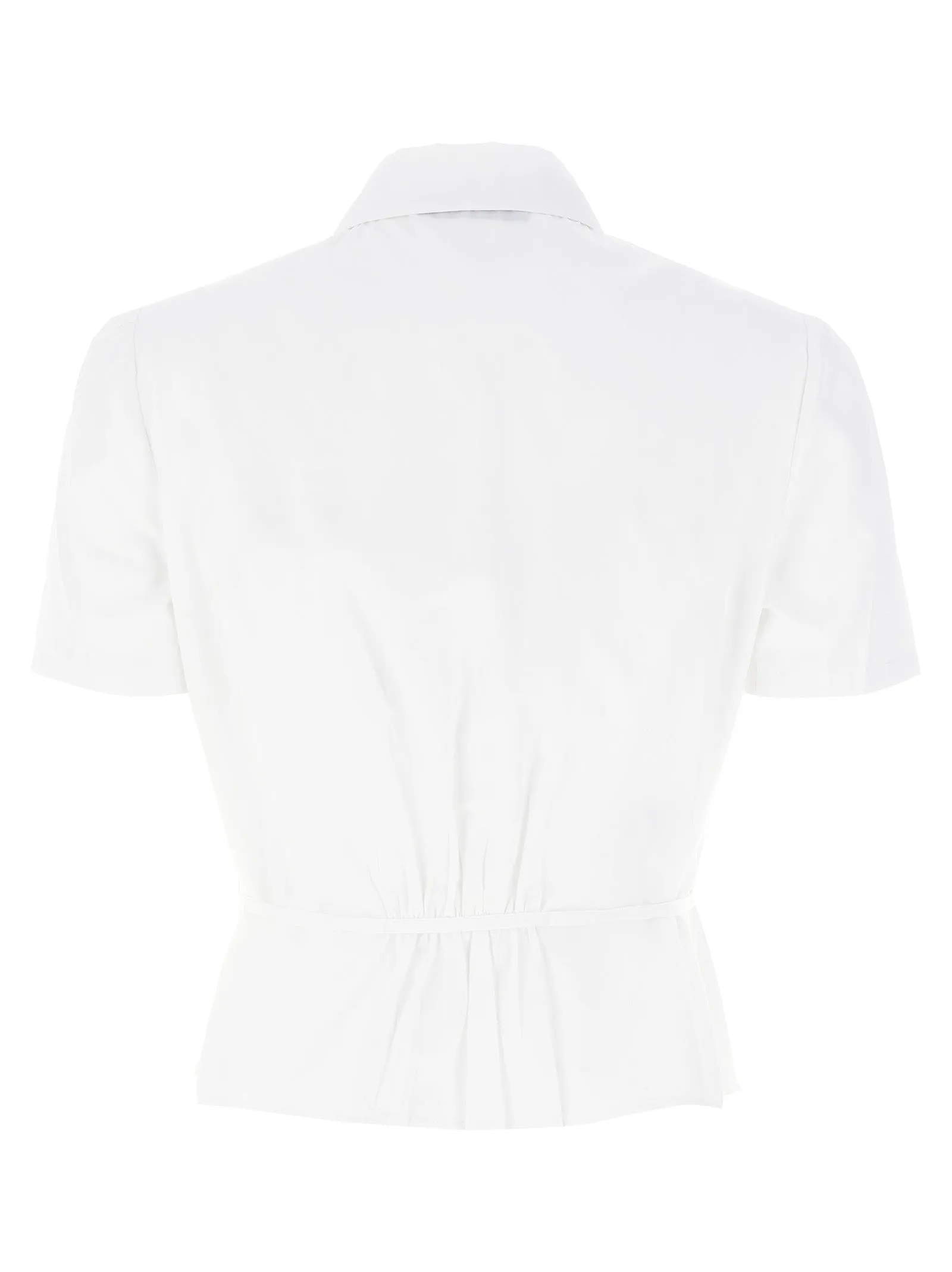 Pleated Shirt Shirt And Blouse White sold by Wanan Luxury product image thumbnail 2