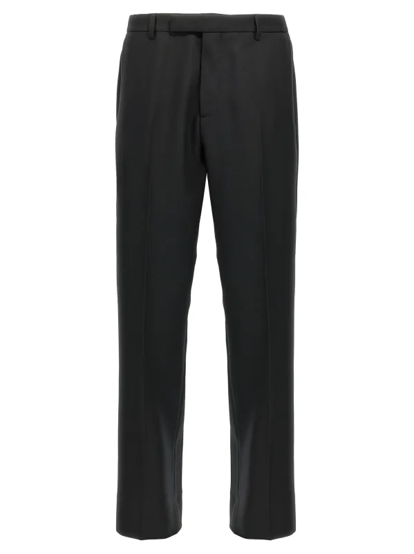 Twill Pants Black made by Gucci