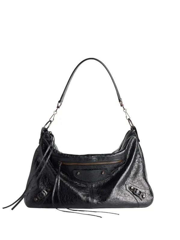Le City Moto Medium In Arena Lambskin made by Balenciaga
