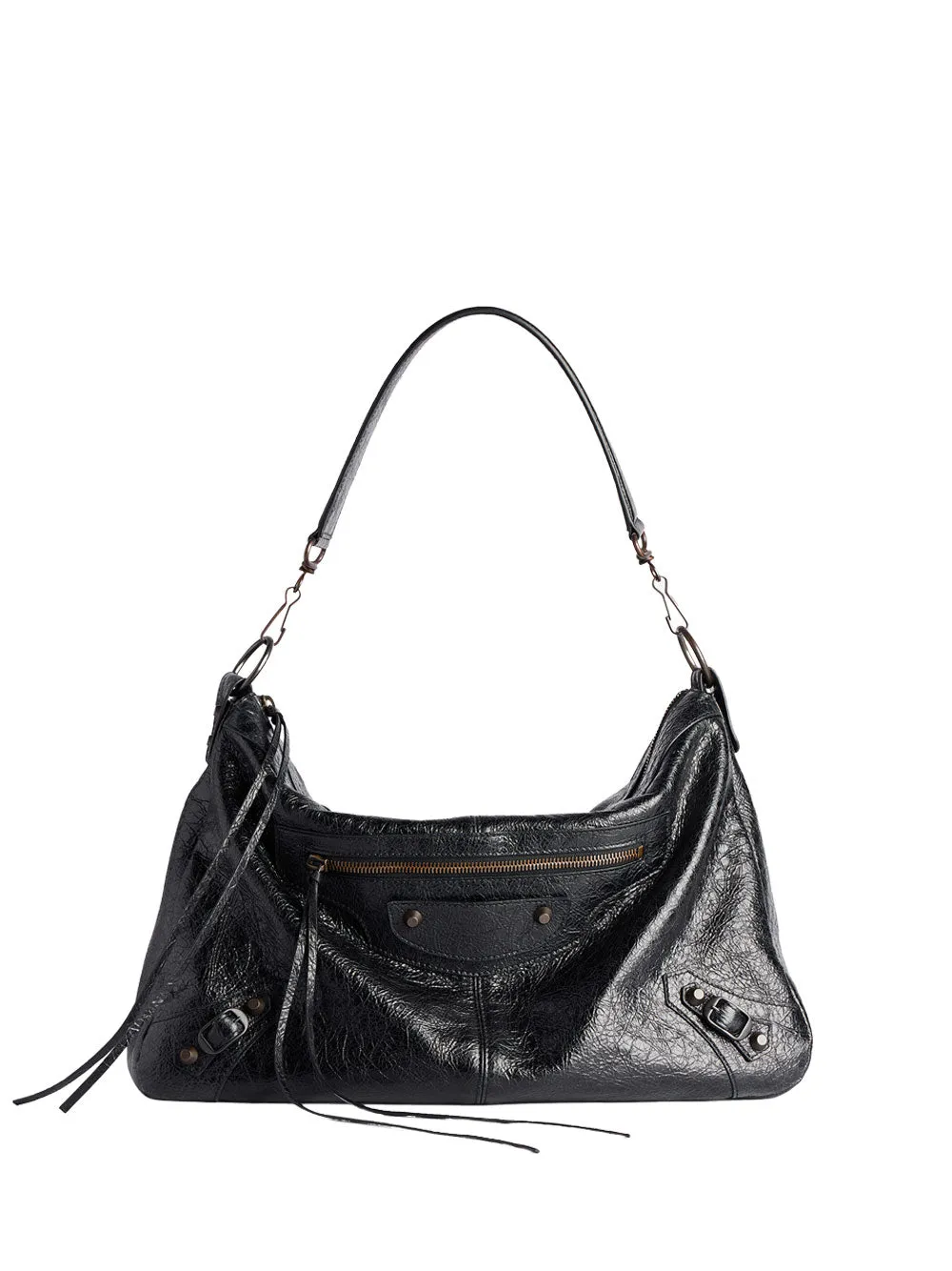 Le City Moto Medium In Arena Lambskin sold by Wanan Luxury