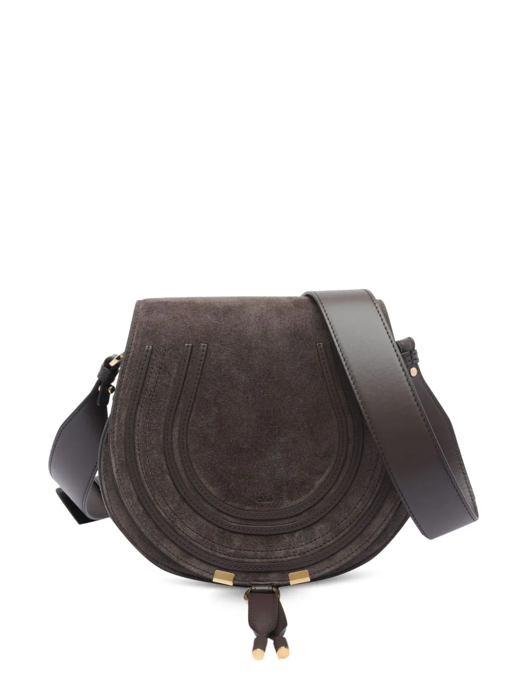 Marcie Leather Saddle Bag sold by Wanan Luxury