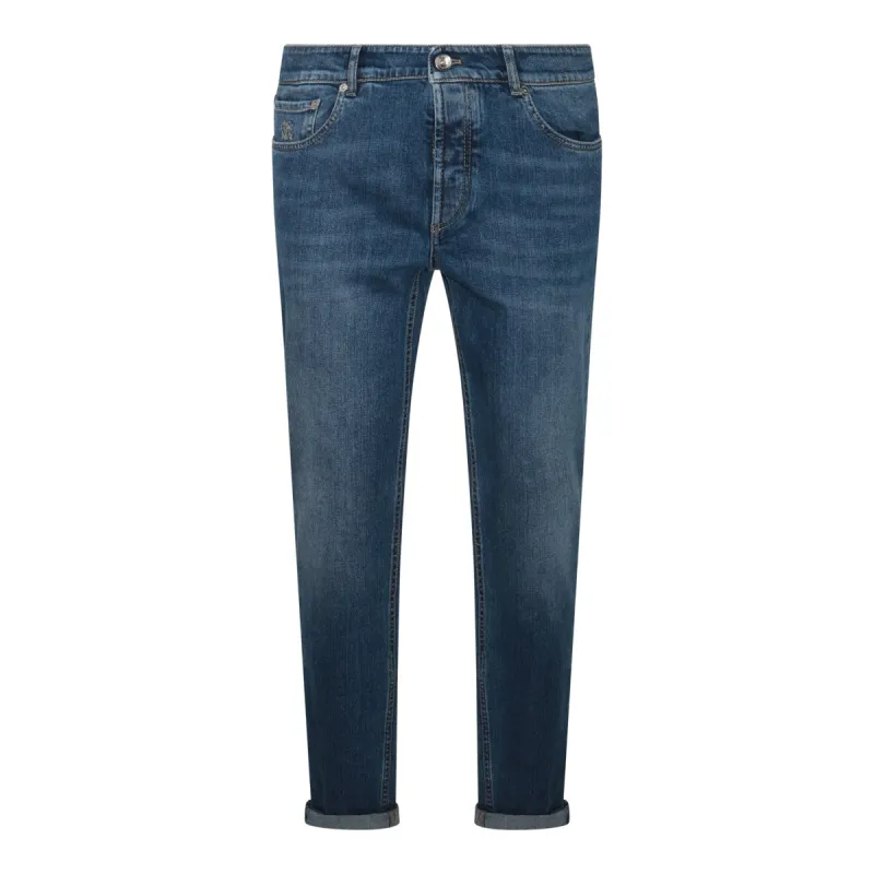 Jeans Indigo made by Brunello Cucinelli