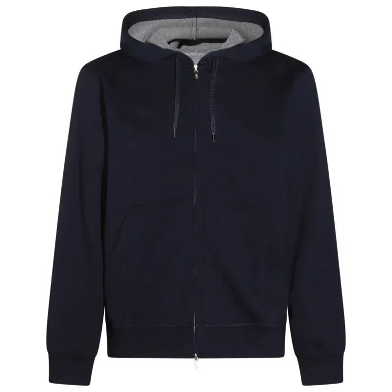 Sweaters Navy made by Brunello Cucinelli
