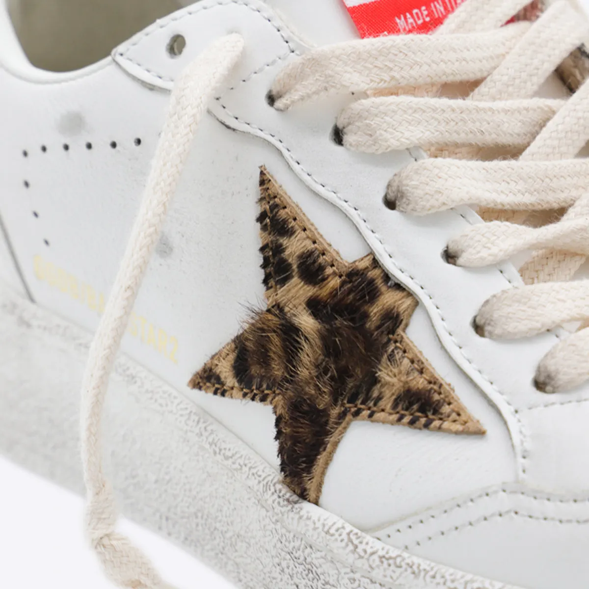 Sneakers White/Beige Brown/Black Leo sold by Wanan Luxury product image thumbnail 4
