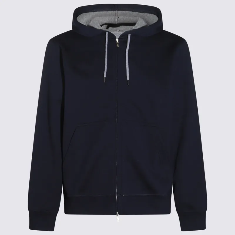 Sweaters Navy made by Brunello Cucinelli