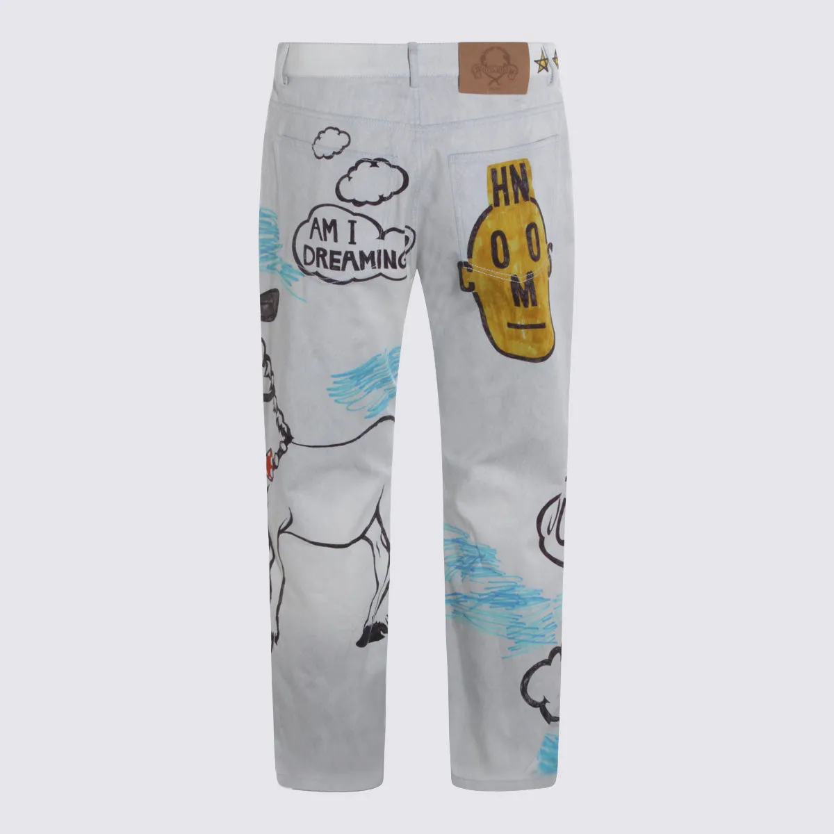 Jeans White sold by Wanan Luxury product image thumbnail 2