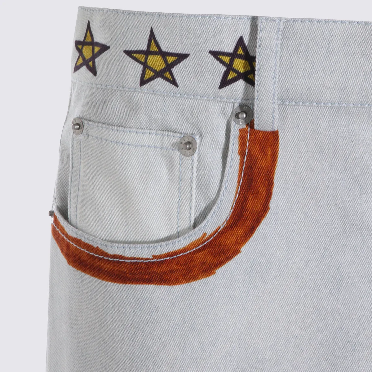 Jeans White sold by Wanan Luxury product image thumbnail 3