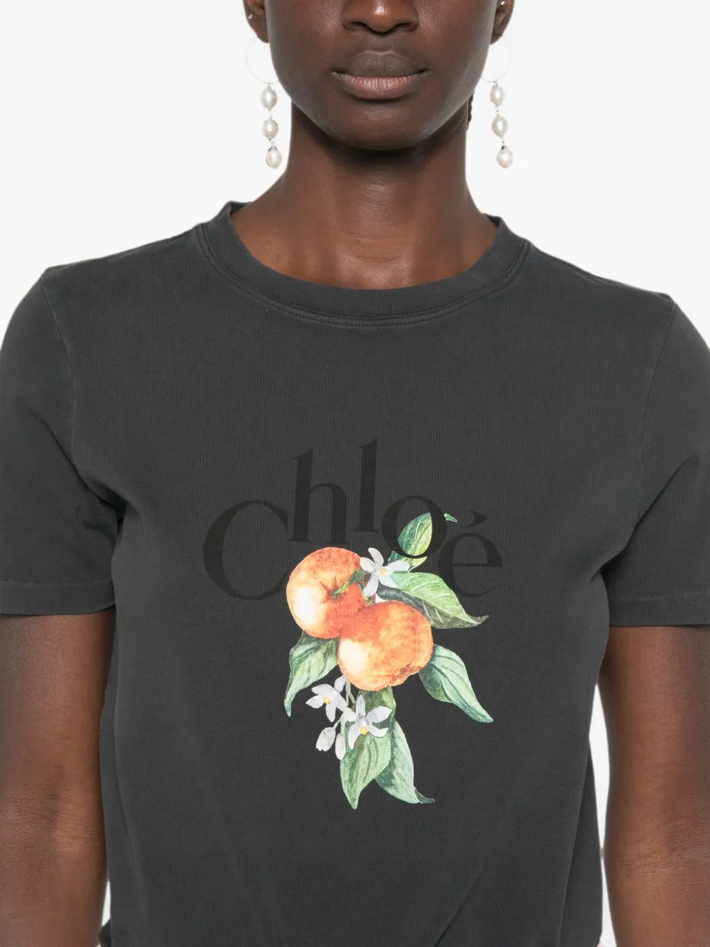 Printed Cotton T-Shirt sold by Wanan Luxury product image thumbnail 2