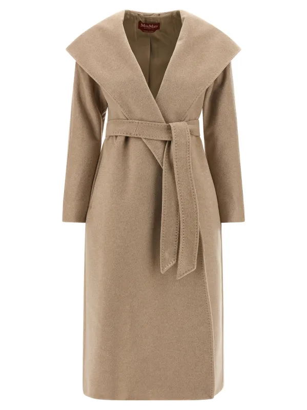 Danton Coats And Trench Coats Beige made by MaxMara