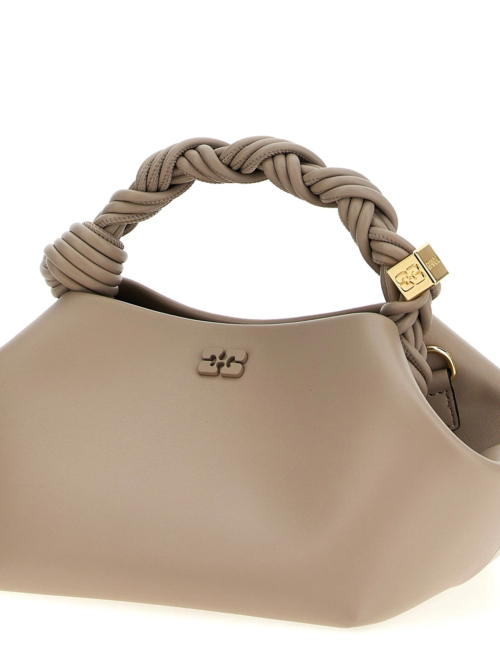 Small Ganni Bou Hand Bags Gray sold by Wanan Luxury product image thumbnail 3