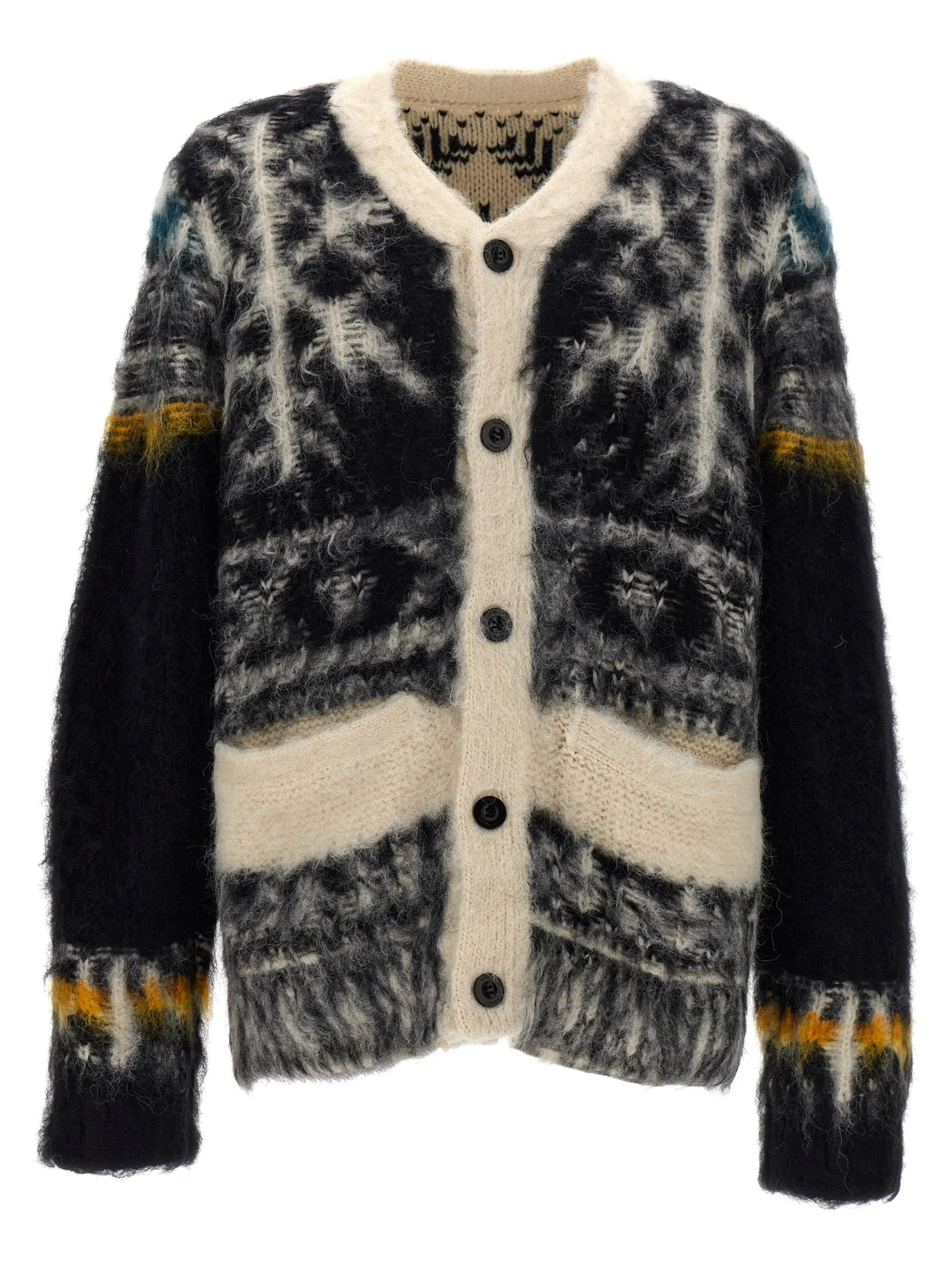 Patterned Sweater Sweaters And Cardigans Multicolor sold by Wanan Luxury